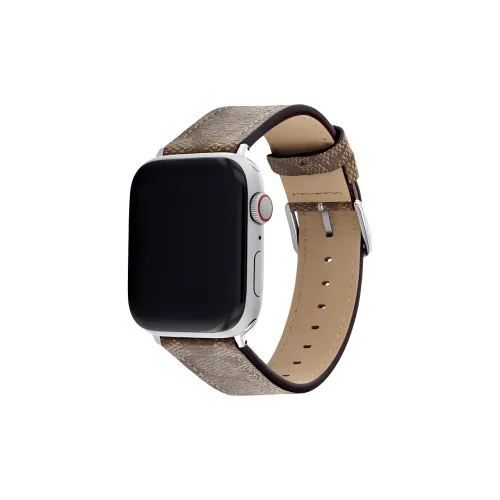 COACH Apple Compatibility Watch Band 44mm Canvas Material