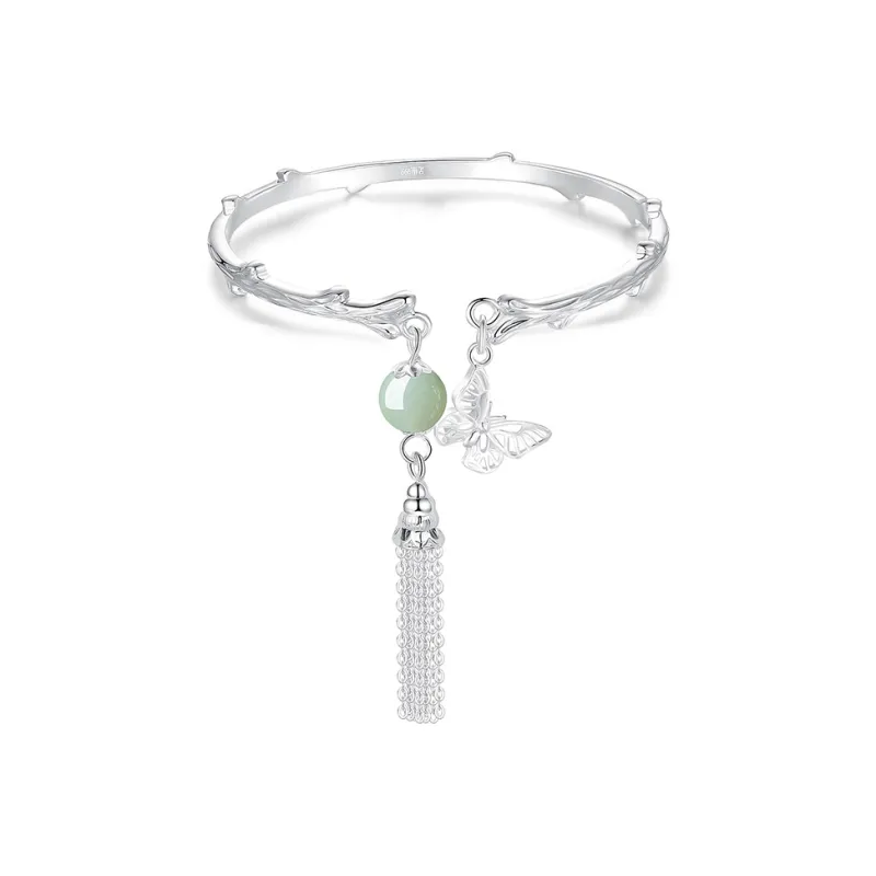 Wylyp 999 Fine Silver Bangles Women's-0