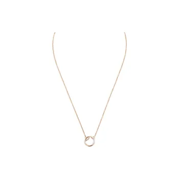 POMELLATO Diamond Necklaces Unisex Rose Gold