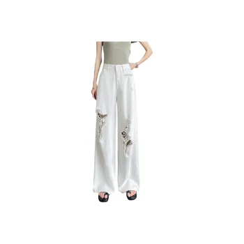 SITOL Jeans Women's White