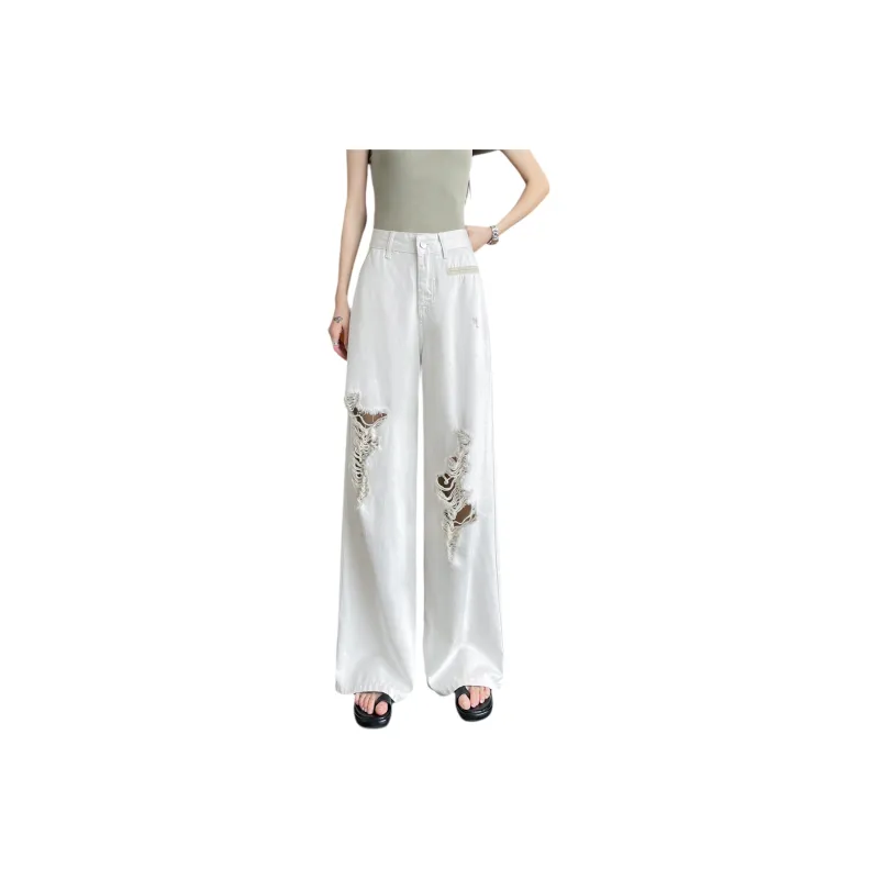 SITOL Jeans Women's White-0