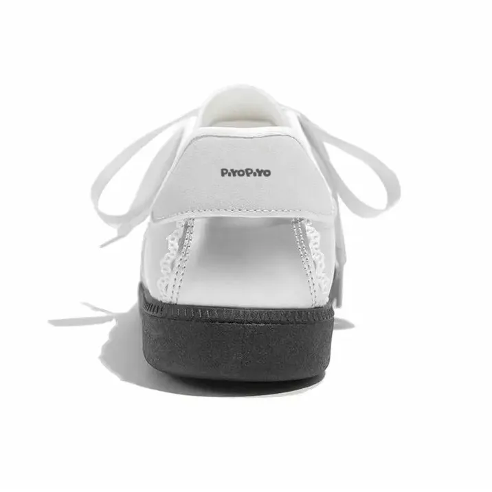 PIYOPIYO Low Top Skateboard Shoes Women's Silver-2