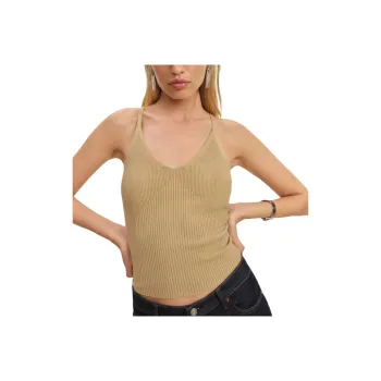 REFORMATION Peony Ribbed Sweater Tank Camisole Women's