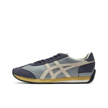 Onitsuka Tiger Low Top Casual Shoes Unisex Blue Gray