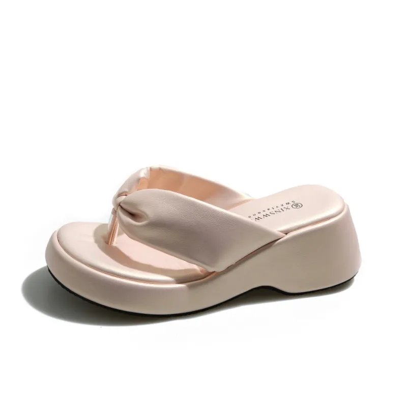 AFJI Rubber Sole Abrasion Resistant Flip Flops Women's-4