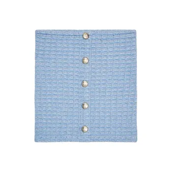 ZARA Strapless Tops Women's Zebra Print Blue
