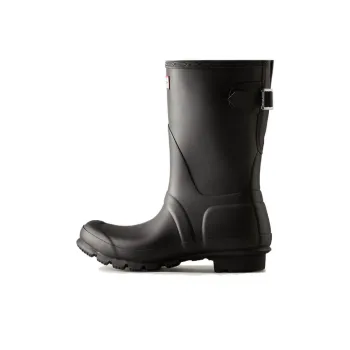 HUNTER Waterproof, Abrasion Resistant, Cushioning, Slip Resistant Rain Boots Women's Black