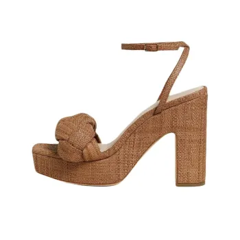 Loeffler Randall Fae One Strap Sandals 11.4cm Women's Brown