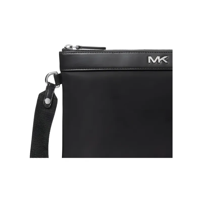 MICHAEL KORS Fabric+Artificial Leather Clutch Men's Black-3