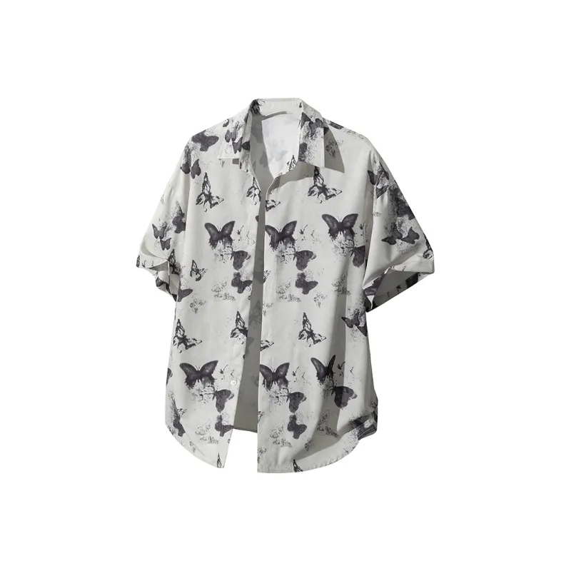 HOKLV Shirts Unisex Ink Butterfly Dancing Lightly-0
