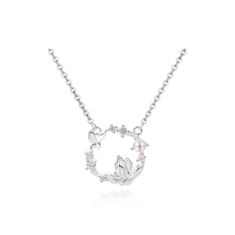 YINCHIE S999 Fine Silver Necklaces Women's-5