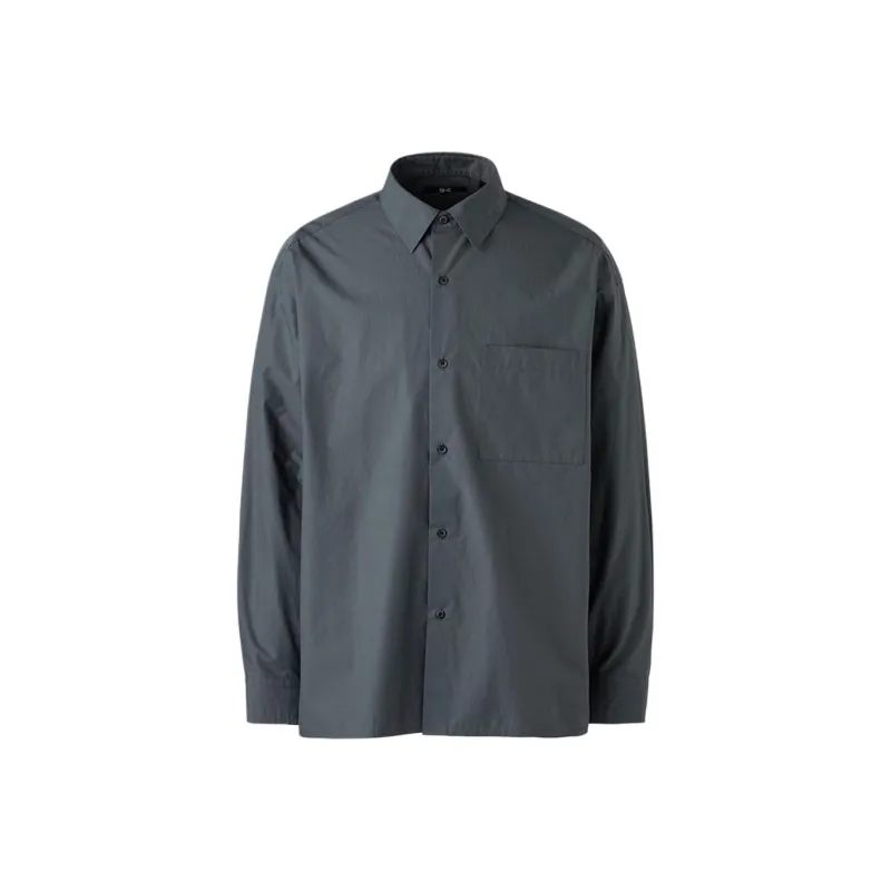 UNIQLO Shirts Unisex Dark Green-0