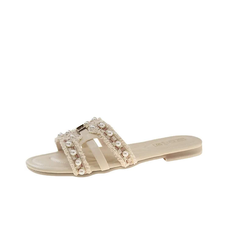 WUJI Slip Resistant Abrasion Resistant Slide Slippers Women's-8