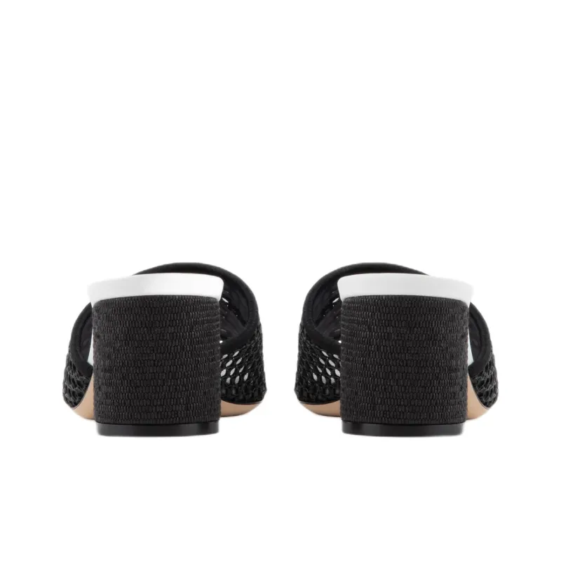 AMANI Slide Slippers 5.5cm Women's Black-4