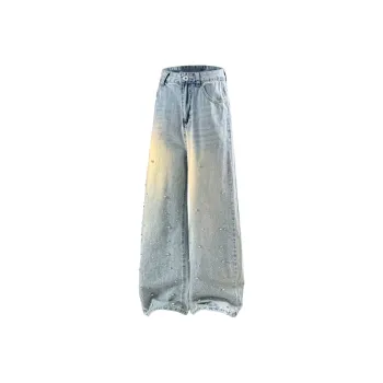 GNOMESHGH Jeans Unisex Black