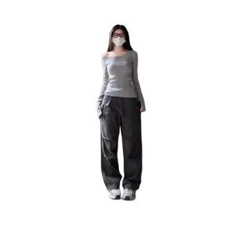 CORNILOT Cargo Pants Unisex Gray