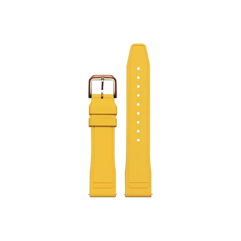 FUDIEN Compatibility With IWC Pilot Mark 'The Little Prince' Quick Release Strap Watch Band Fluoroelastomer Material-22