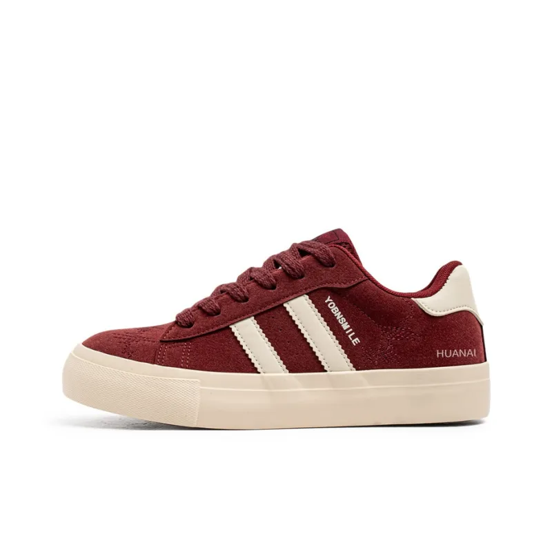 HUANAI Slip Resistant, Abrasion Resistant, Breathable Low Top Skateboard Shoes Men's-0