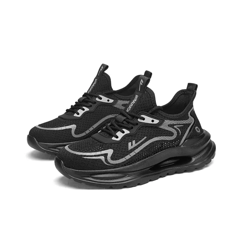 Warrior Abrasion Resistant Breathable Height Increasing Low Top Casual Running Shoes Men's-13