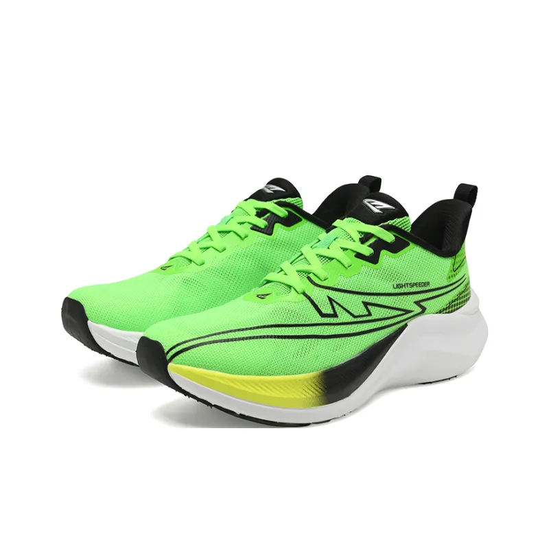 LIGHTSPEEDER Starblade Running Shoes Unisex Low Top White/Black/Green/Cyan-17