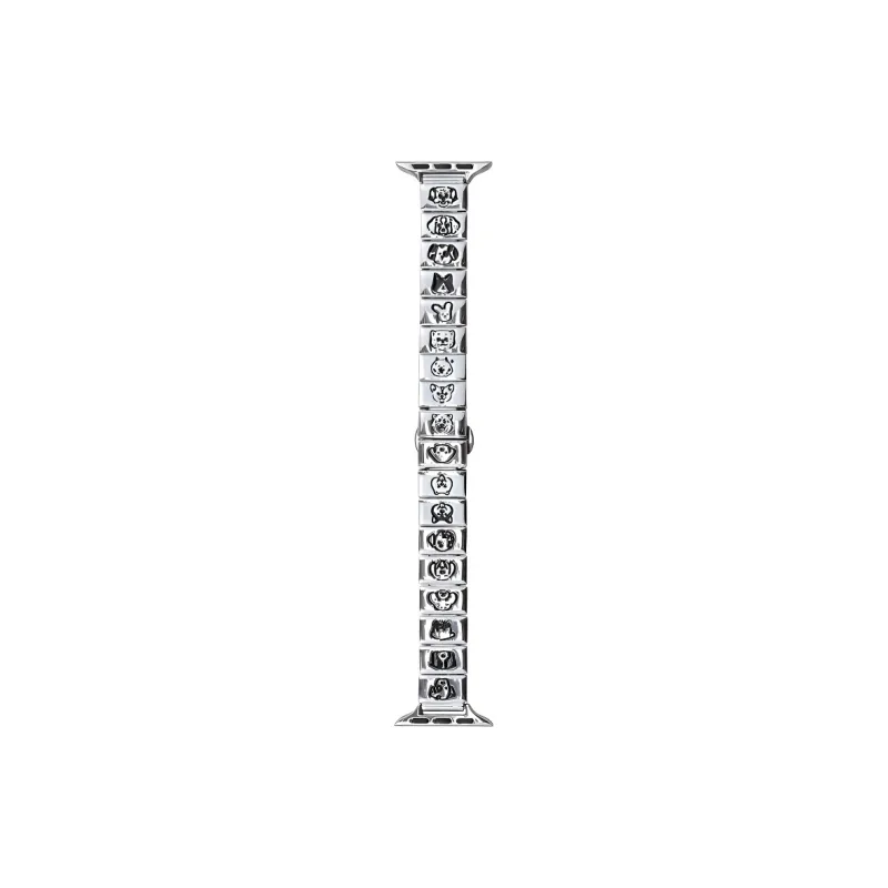 KVZUVUU Apple Compatibility Watch Band Metal-5