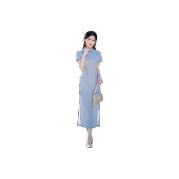 MDEHT Cheongsams Women's Blue