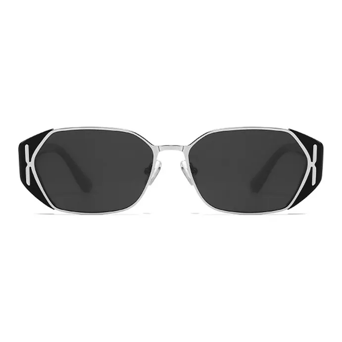 JIANGDAREN Plate Frame Irregular Shape Sunglasses Unisex-1
