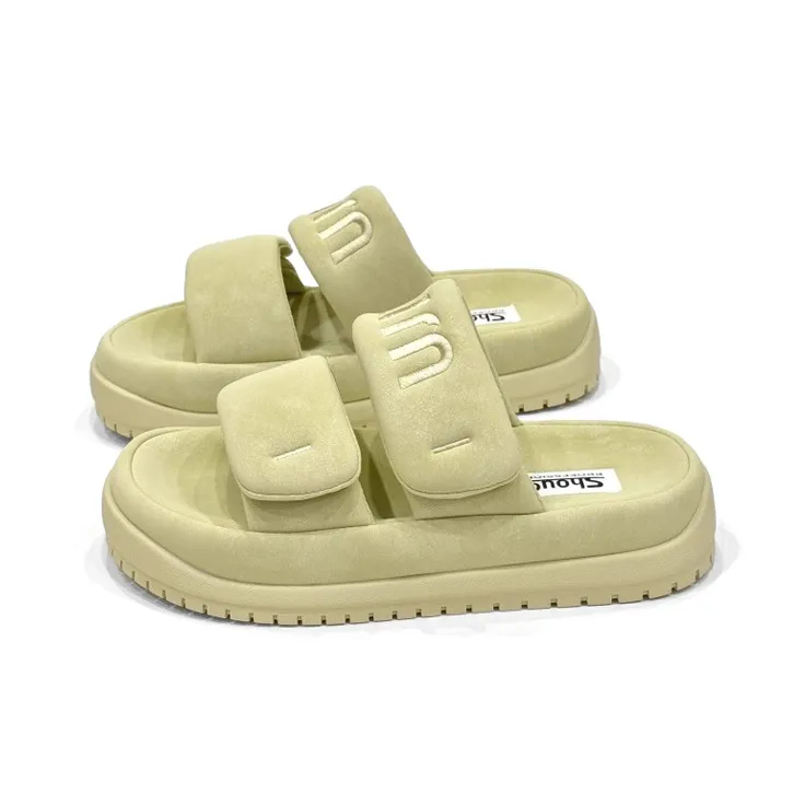 Shougu Rubber Sole Slip Resistant Slide Slippers Women's-16