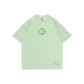 Jade Green Decoration Style Logo Short-Sleeved