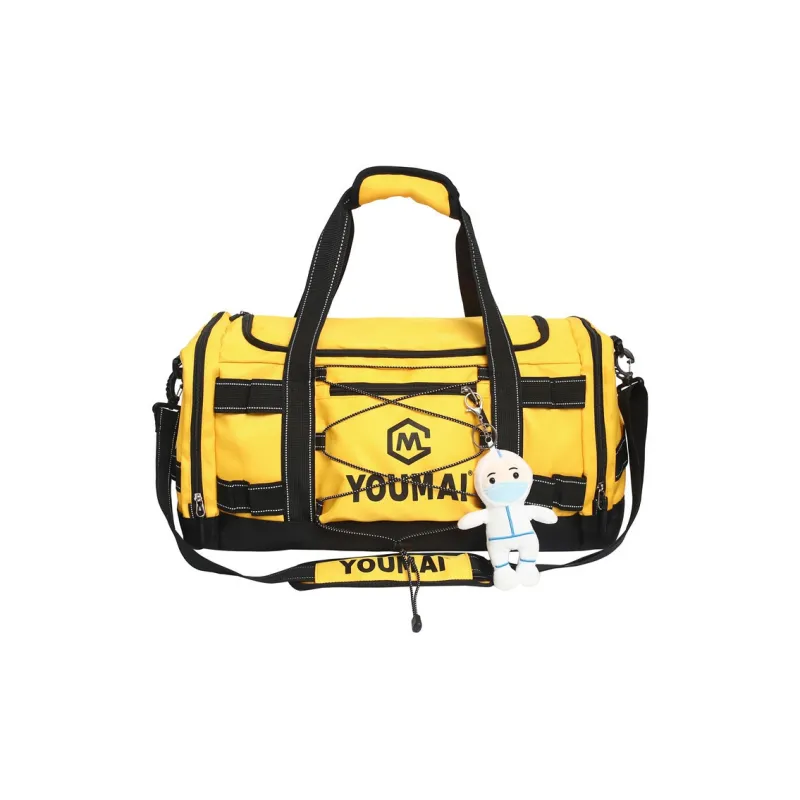 MTribe Nylon Travel Bag Unisex Black/White/Blue/Pink/Yellow/Khaki/Turquoise-19