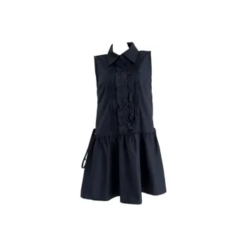 KYKW Sleeveless Dresses Women's Navy Blue