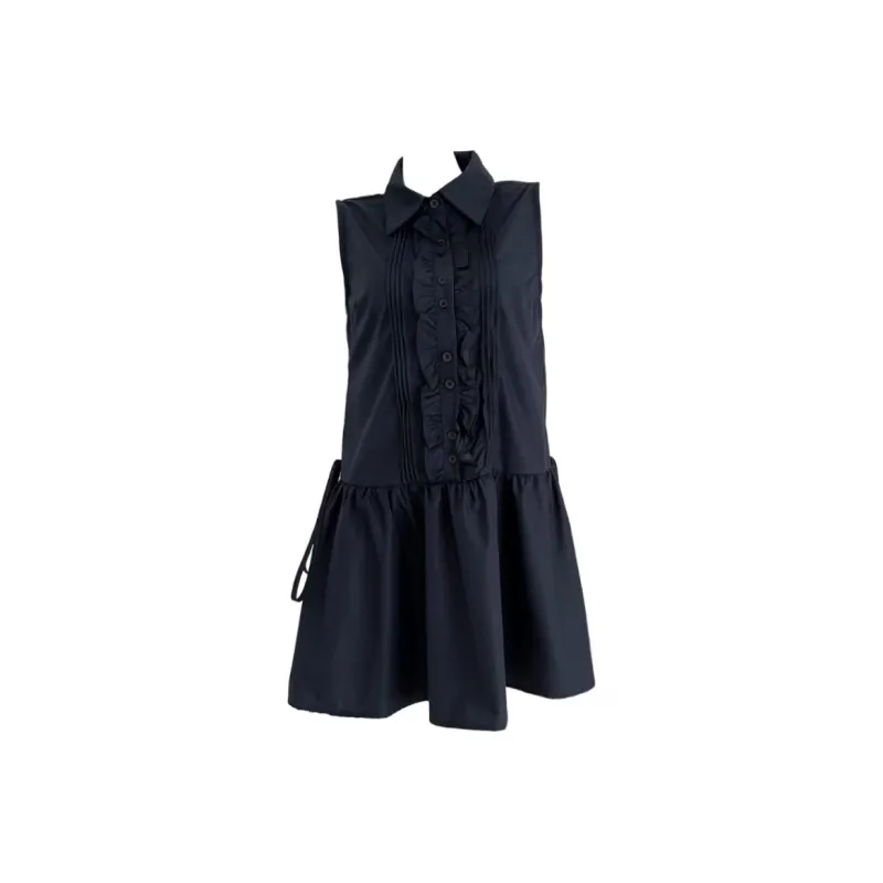 KYKW Sleeveless Dresses Women's Navy Blue-0