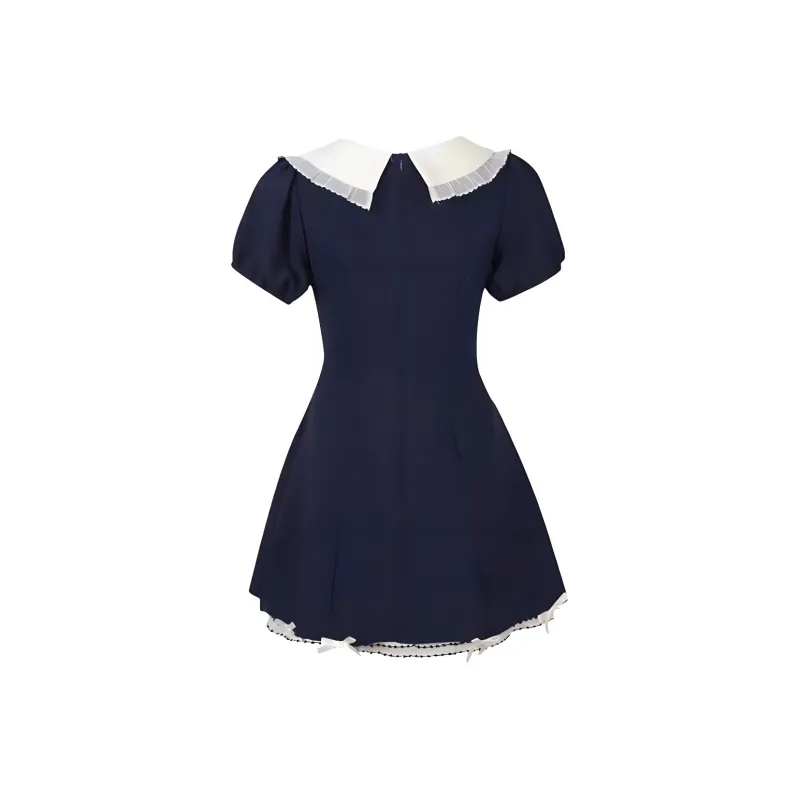 GUOZHEN Short Sleeved Dress Women's-1