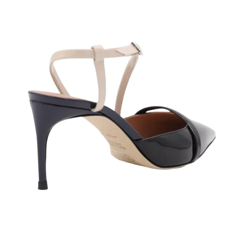 Malone Souliers Slim Heel High Heels Women's Black-2