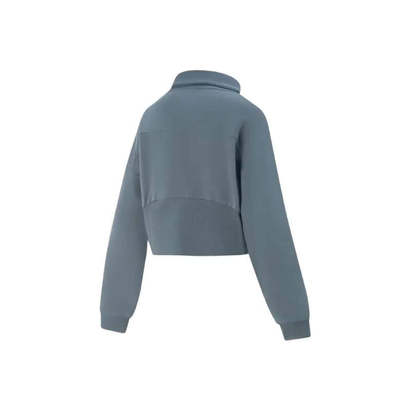 LiNing Fitness Series Sweatshirt Women's Storm Gray-1