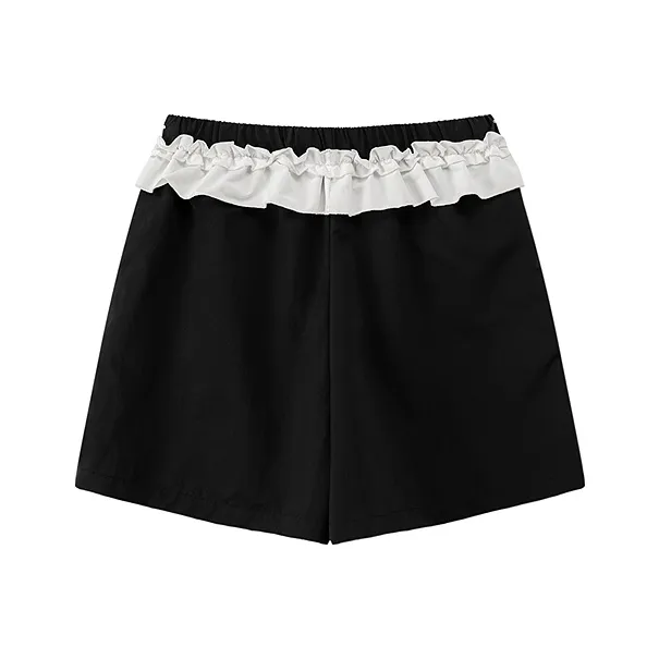 CHUU Casual Shorts Women's Black-1
