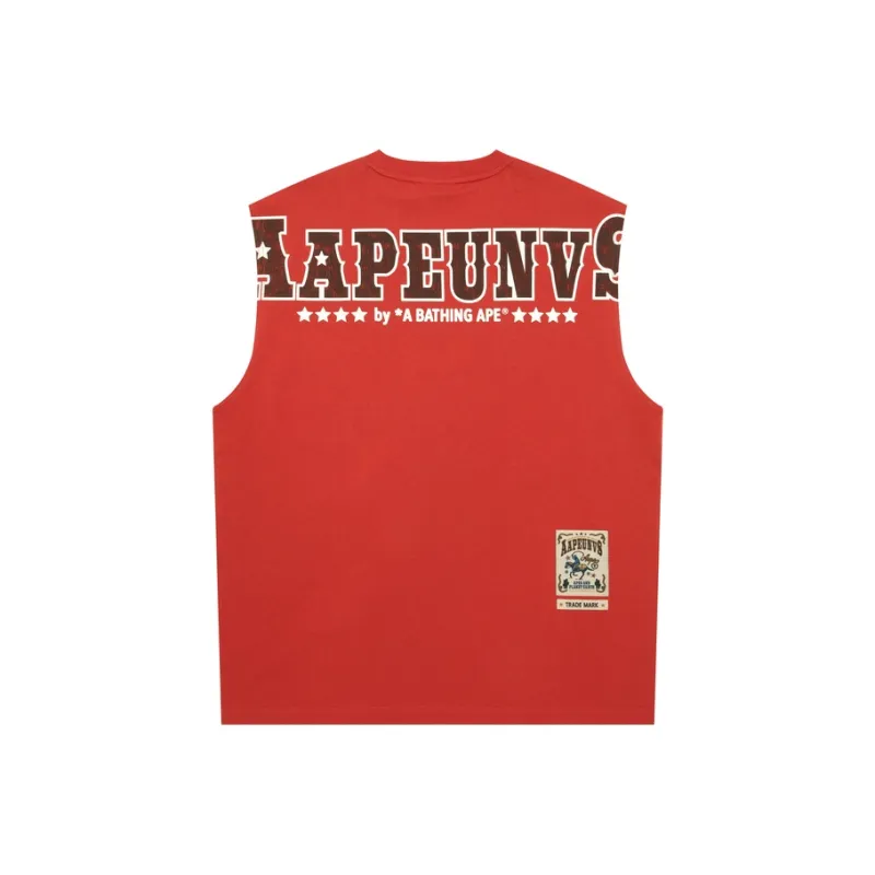 Aape Logo embroidered Tank-3