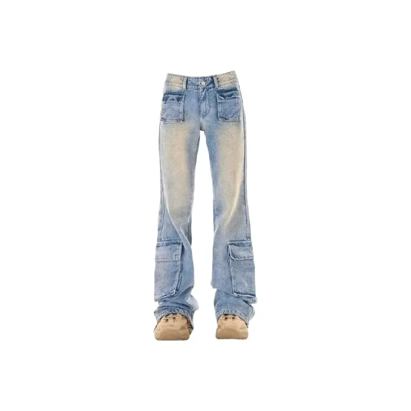 RASHOMONG Jeans Unisex-4