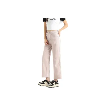 FAWENXIANGZI Jeans Women's Denim Pink