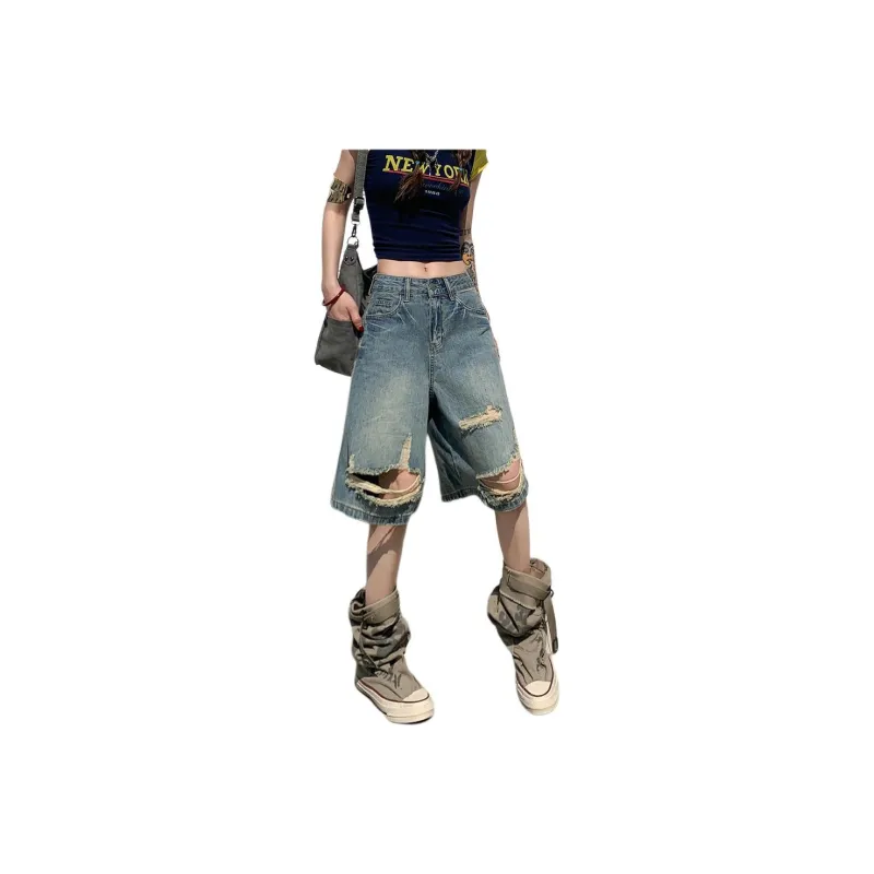Dior Beauty Denim Shorts Women's-0