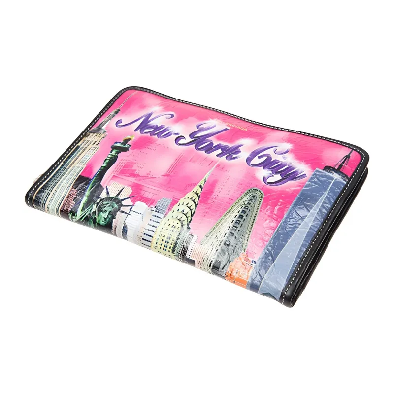 Balenciaga Cow Leather Clutch Women's Rose Pink-3