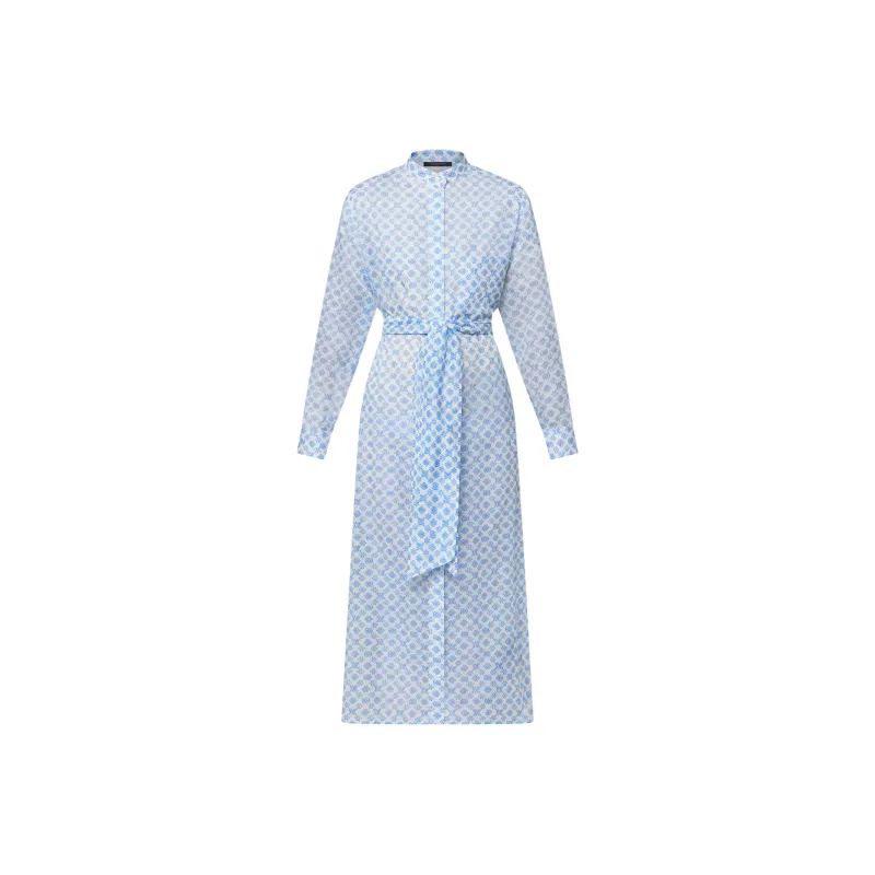 LOUIS VUITTON 3D Monogram Shirt Dress-0