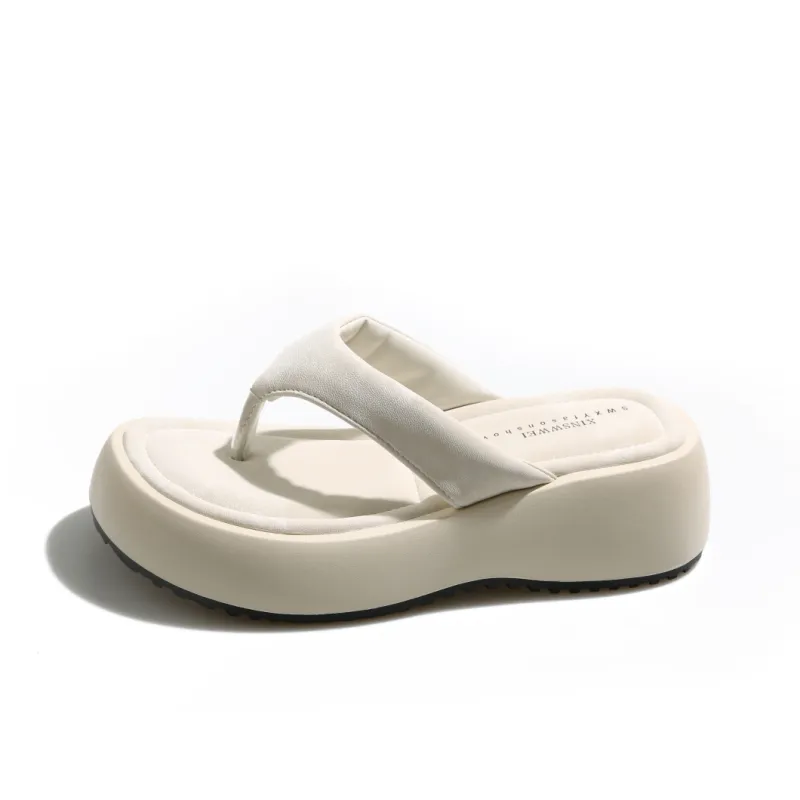 AFJI Rubber Sole Abrasion Resistant Flip Flops Women's-0