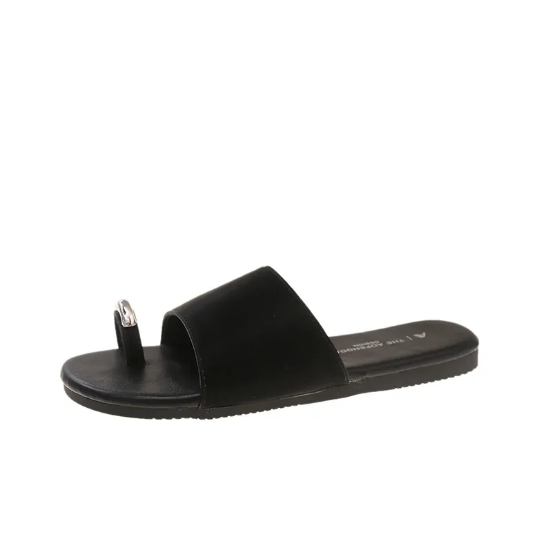AFJI Rubber Sole Abrasion Resistant Slide Slippers Women's-16