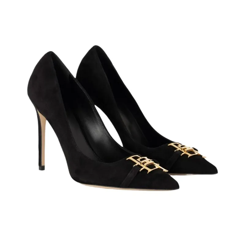 Elisabetta Franchi Slim Heel High Heels Women's Black-2