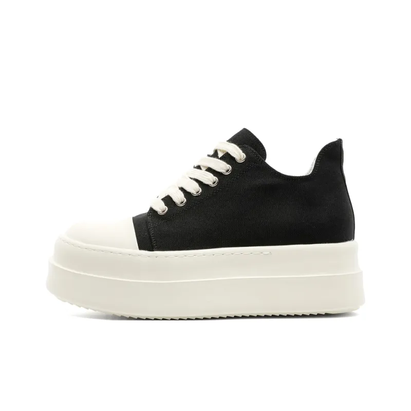 Dounkol Low Top Skateboard Shoes Men's Black-0