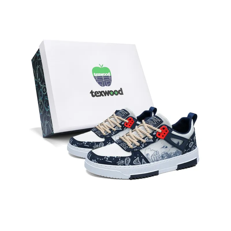 TEXWOOD Low Top Skateboard Shoes Men's-1