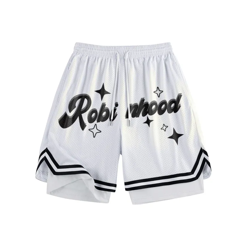 ROBINHOOD Basketball Shorts Unisex-5