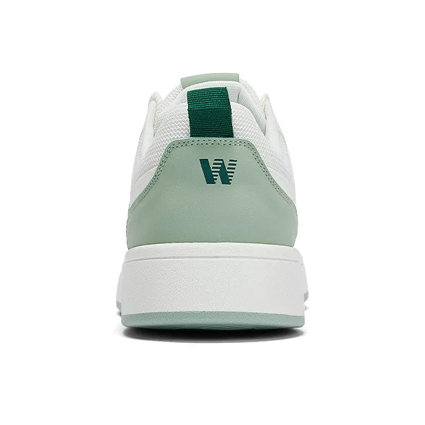 WARRIOR Skateboard Shoes Men Low Top White Black-14