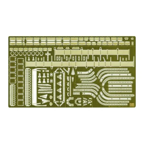 Hasegawa 1/350 Akagi Detail Metal Etching Sheet Model Accessories